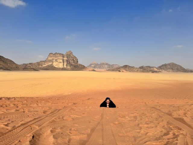 Giorgia in Giordania per consulenza viaggi su misura